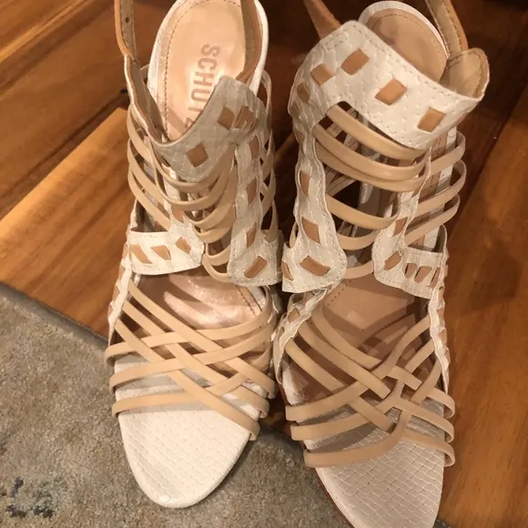 SCHUTZ ….strappy high heel sandals