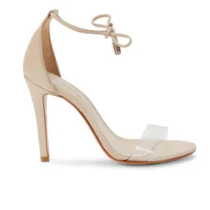 SCHUTZJosseana Nubuck &amp; Vinyl High-Heel Sandals Size 8.5