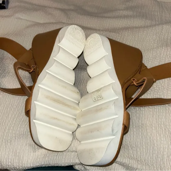 SEE BY CHLOE Leather Wedge Sandals