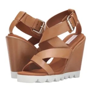 SEE BY CHLOE Leather Wedge Sandals