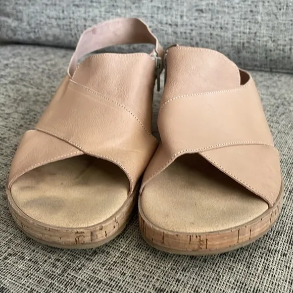 Sesto Meucci Sylke Tan Beige Sandals Size 10