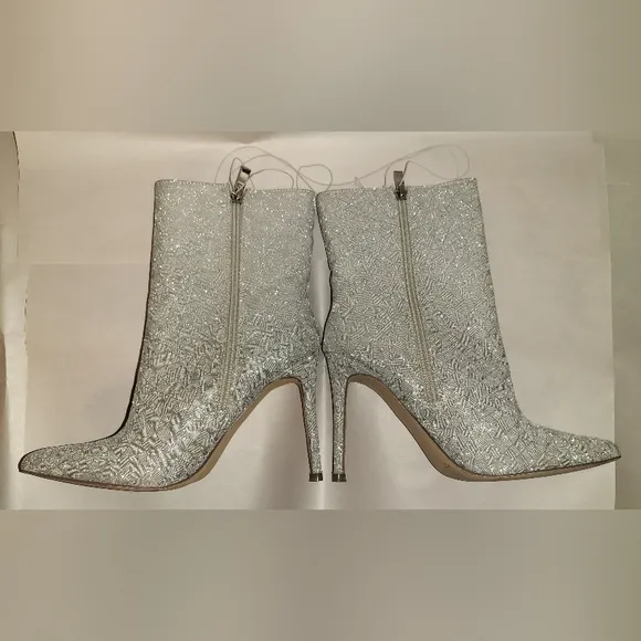 Silver Elditas Heel Boots