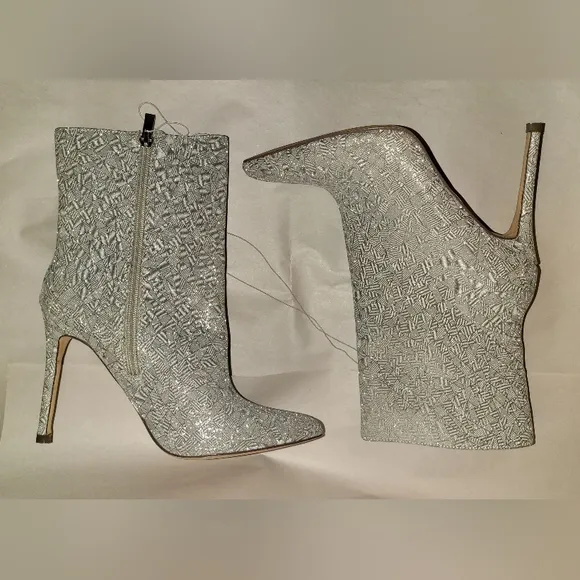 Silver Elditas Heel Boots