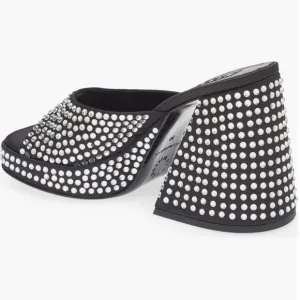 Simon Miller black crystal sandals