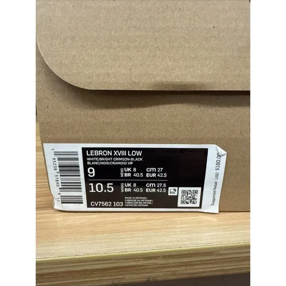 Size 9 - Nike Space Jam x LeBron 18 Low Sylvester x Tweety
