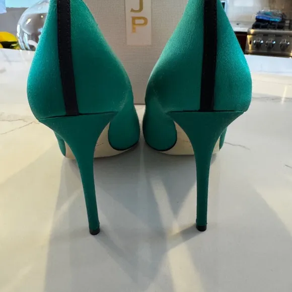 SJP Sarah Jessica Parker fawn pumps green 41.5