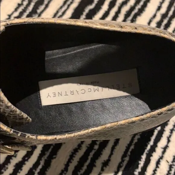Snake skin Stella McCartney shoes