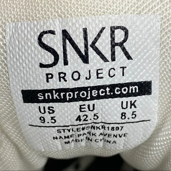 SNKR Project Park Avenue Casual Sneaker Shoes