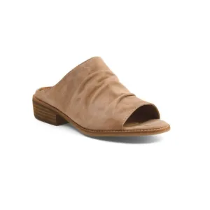 SOFFT Stone Netta Italian Suede Mule Sandals