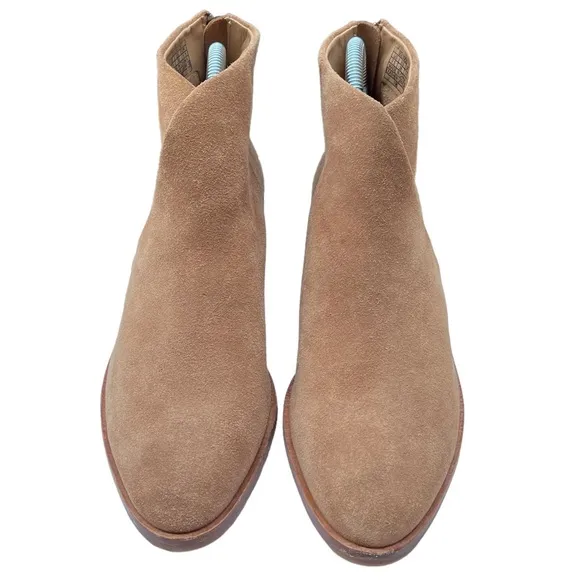 Soludos Venetian Tan Ankle Booties Womens Shoes Size 7 1/2
