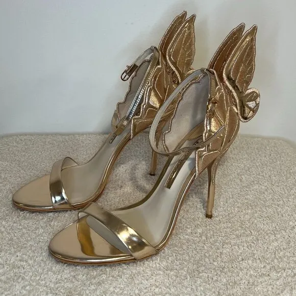Sophia Webster | Chiara Embroidered Butterfly High-Heel Sandals
