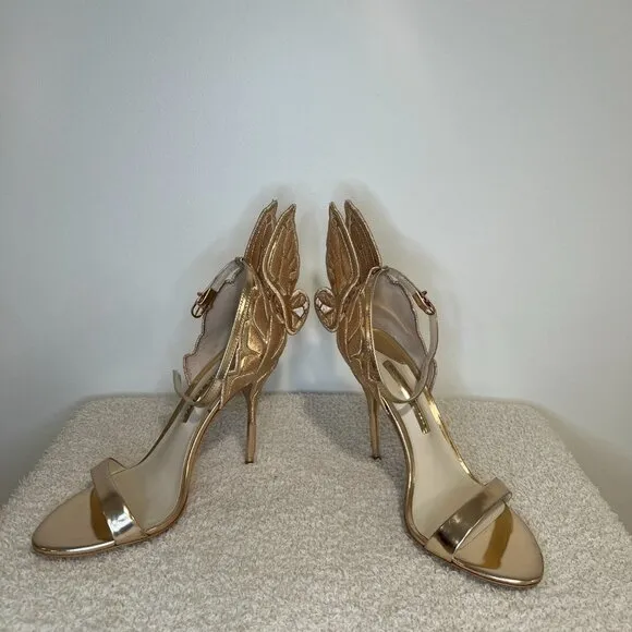 Sophia Webster | Chiara Embroidered Butterfly High-Heel Sandals