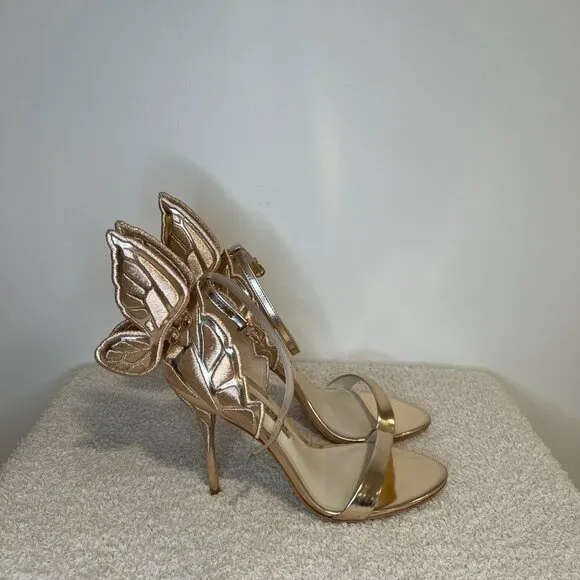 Sophia Webster | Chiara Embroidered Butterfly High-Heel Sandals