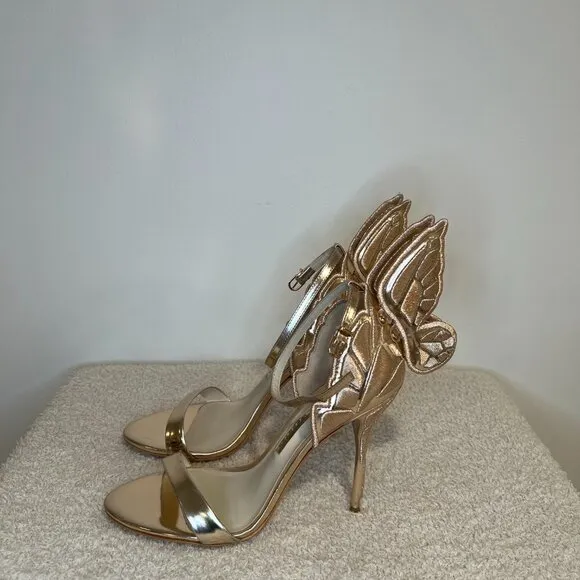 Sophia Webster | Chiara Embroidered Butterfly High-Heel Sandals
