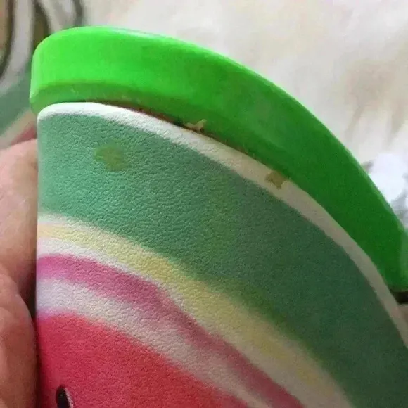 Sophia Webster Watermelon wedges