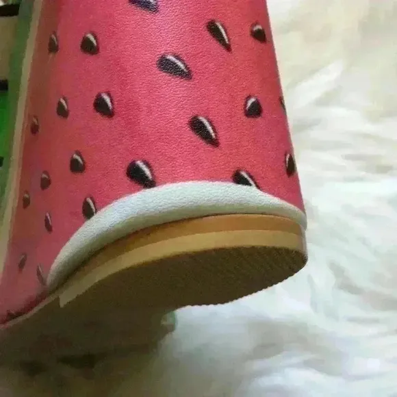 Sophia Webster Watermelon wedges