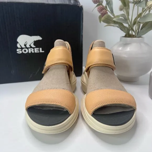Sorel Explorer Blitz Stride Platform Sandal Faded Spark Women's 6.5 NWB