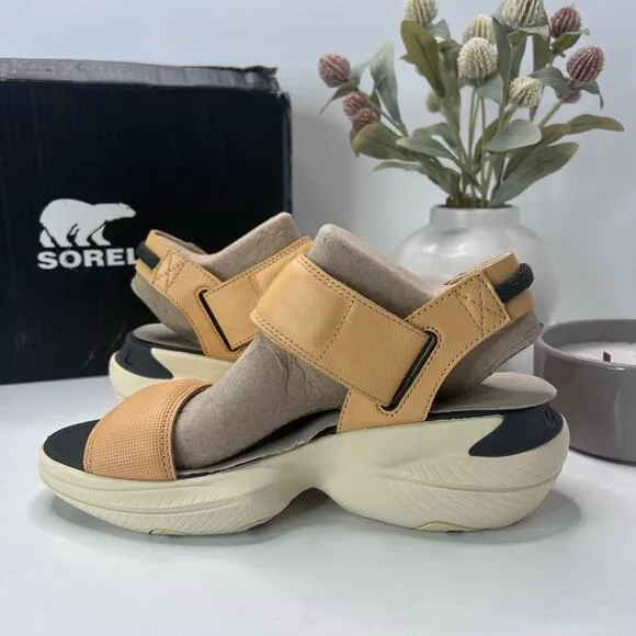 Sorel Explorer Blitz Stride Platform Sandal Faded Spark Women's 6.5 NWB