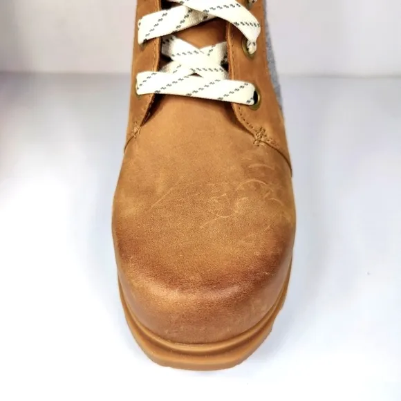 Sorel Joan of Arctic Wedge III Lexie Nubuck Combat Lace-up Boots Womens Shoes 11