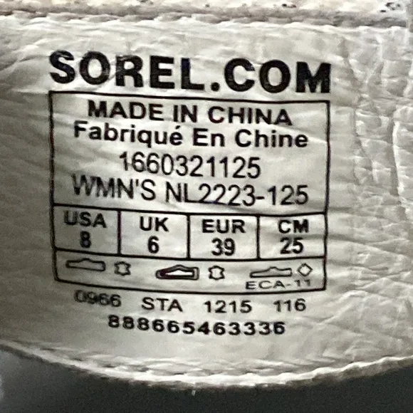 Sorel Joanie Wedge Sandals Sz‎ 8