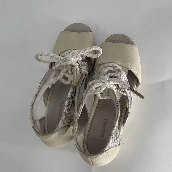 Sorel Joanie Wedge Sandals Sz‎ 8