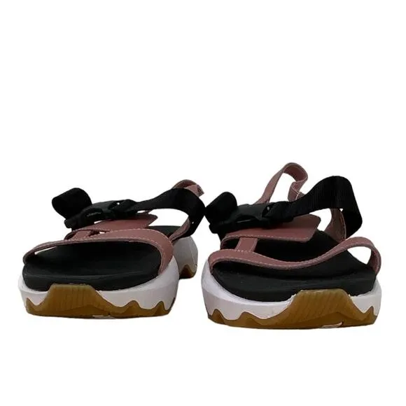 Sorel Kinetic Impact Slingback Blush Pink Women's Wedge Sandals Size 9.5 NEW