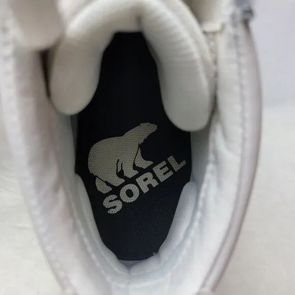 Sorel Out N About Sea Salt Gum 2 Women's Wedge Lace Up Bootie Shoes Size 10
