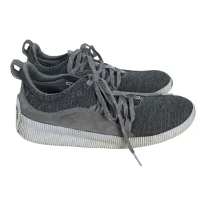 SOREL Women's Out N About Plus Sneaker Shoes Gray NL3254-081 Leather Lace Up