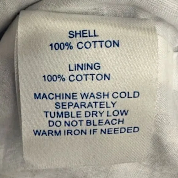 Southern Tide McKenna Check Dress in Dutch Blue &amp; White, Size Medium, NWT
