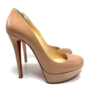 🌷❤️‍🔥SPRING SALE 🔥 FINAL PRICE🌷Christian Louboutin Bianca 140 Nude Pumps 37