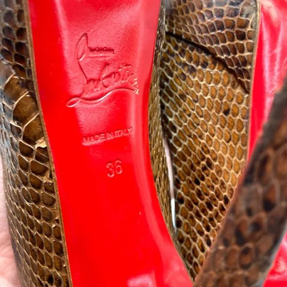 🌷❤️‍🔥SPRING SALE 🔥 FINAL PRICE🌷💥Christian Louboutin Bianca 140 Pumps 36