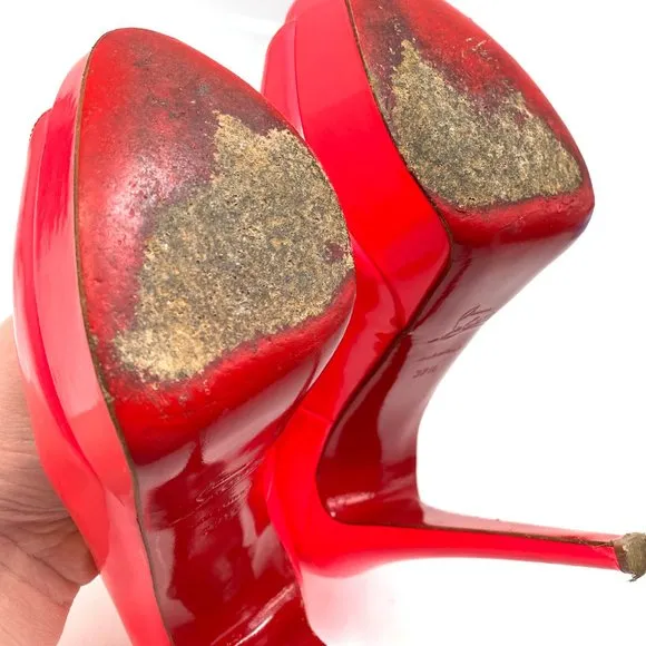 🌷❤️‍🔥SPRING SALE 🔥 FINAL PRICE🌷💥Christian Louboutin Lady Peep 150 37.5