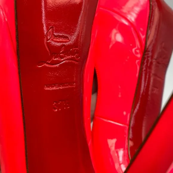 🌷❤️‍🔥SPRING SALE 🔥 FINAL PRICE🌷💥Christian Louboutin Lady Peep 150 37.5