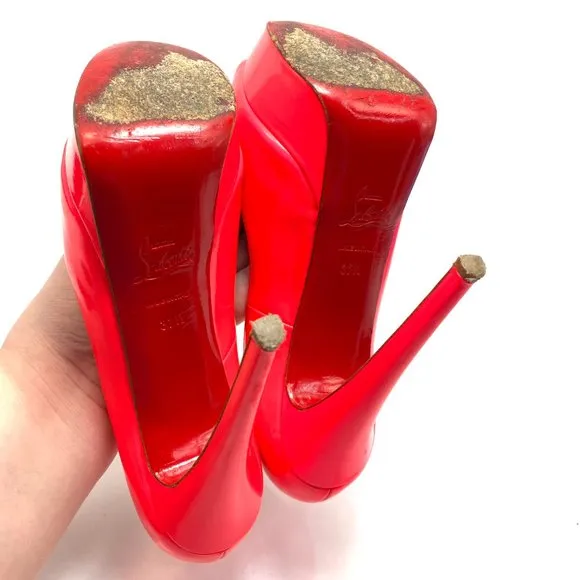 🌷❤️‍🔥SPRING SALE 🔥 FINAL PRICE🌷💥Christian Louboutin Lady Peep 150 37.5
