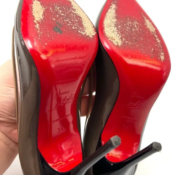 🌷❤️‍🔥SPRING SALE 🔥 FINAL PRICE🌷💥Christian Louboutin Paulina 100 Pumps 34