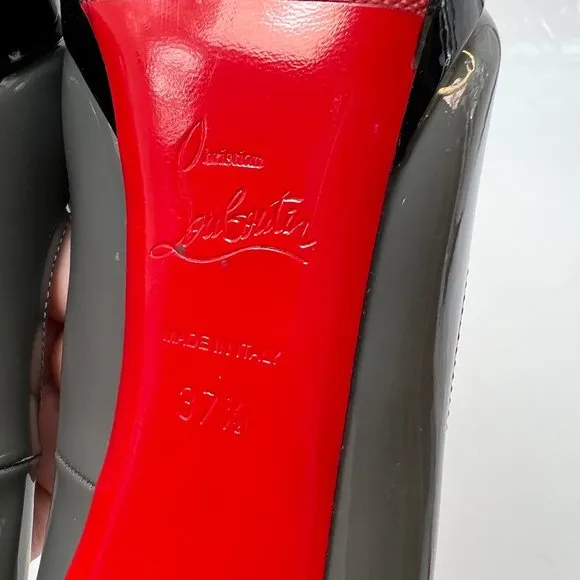 🌷❤️‍🔥SPRING SALE 🔥 FINAL PRICE🌷💥Christian Louboutin Pigalle Plato 120 37.5
