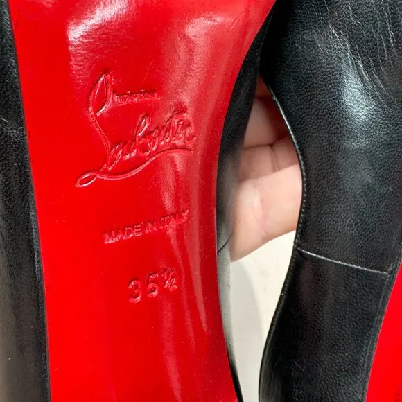 🌷❤️‍🔥SPRING SALE 🔥 FINAL PRICE🌷Christian Louboutin Very Prive 120 Pumps 35.5