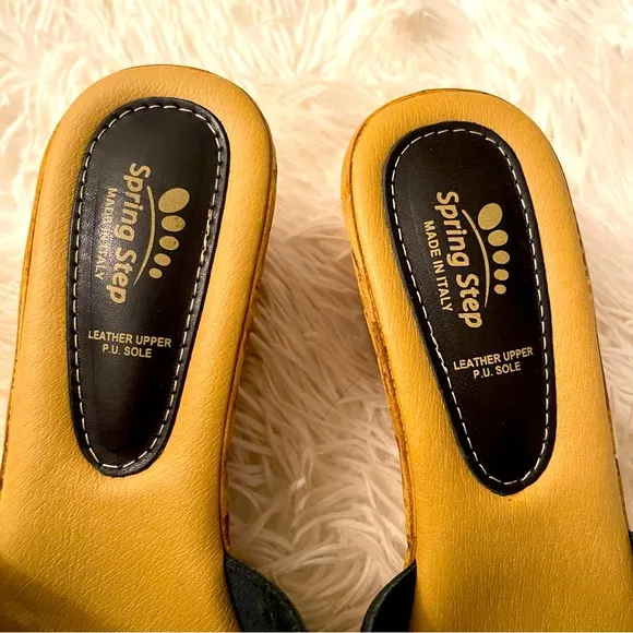 Spring Step Wedge Sandals, Size: 42 (11), NWOB!