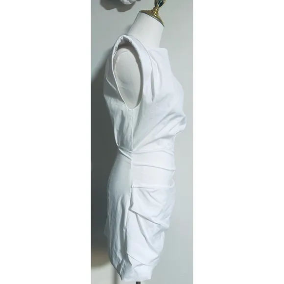 St. Agni Bateau Tuck Mini Dress - White (Size XS) gently used.