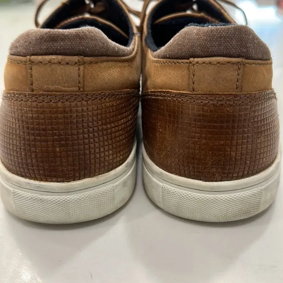 Steve Madden Camden Leather Casual Leather Lace Up Shoes size 10