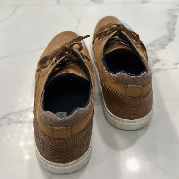 Steve Madden Camden Leather Casual Leather Lace Up Shoes size 10