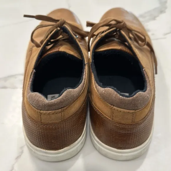 Steve Madden Camden Leather Casual Leather Lace Up Shoes size 10