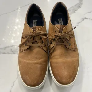 Steve Madden Camden Leather Casual Leather Lace Up Shoes size 10