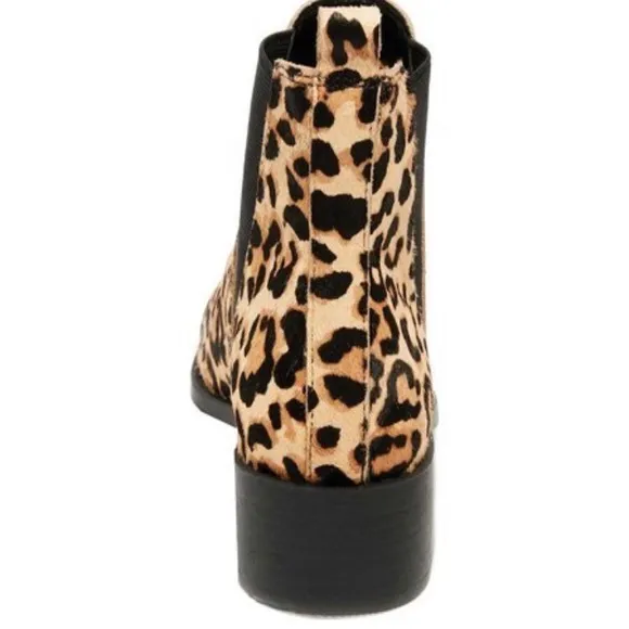 Steve Madden leopard print boots