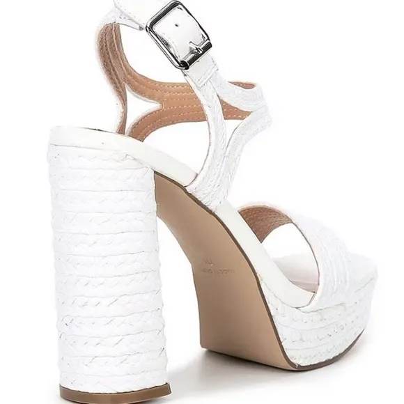 Steve Madden Lombardo Jute Platform Sandals