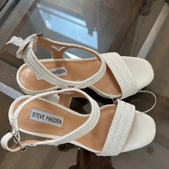 Steve Madden Lombardo Jute Platform Sandals