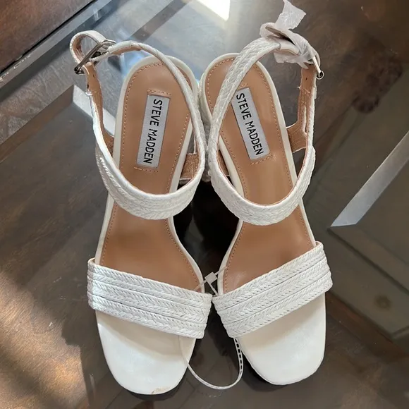 Steve Madden Lombardo Jute Platform Sandals
