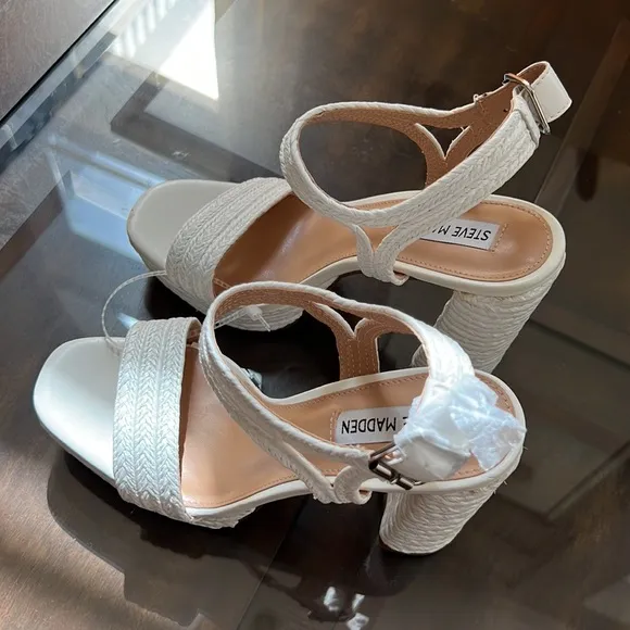 Steve Madden Lombardo Jute Platform Sandals