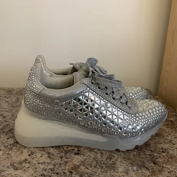 Steve Madden Platform Sparkly Shoes