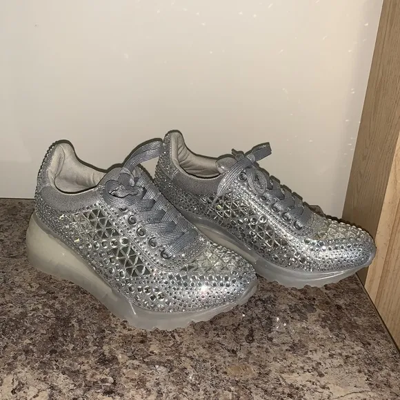 Steve Madden Platform Sparkly Shoes